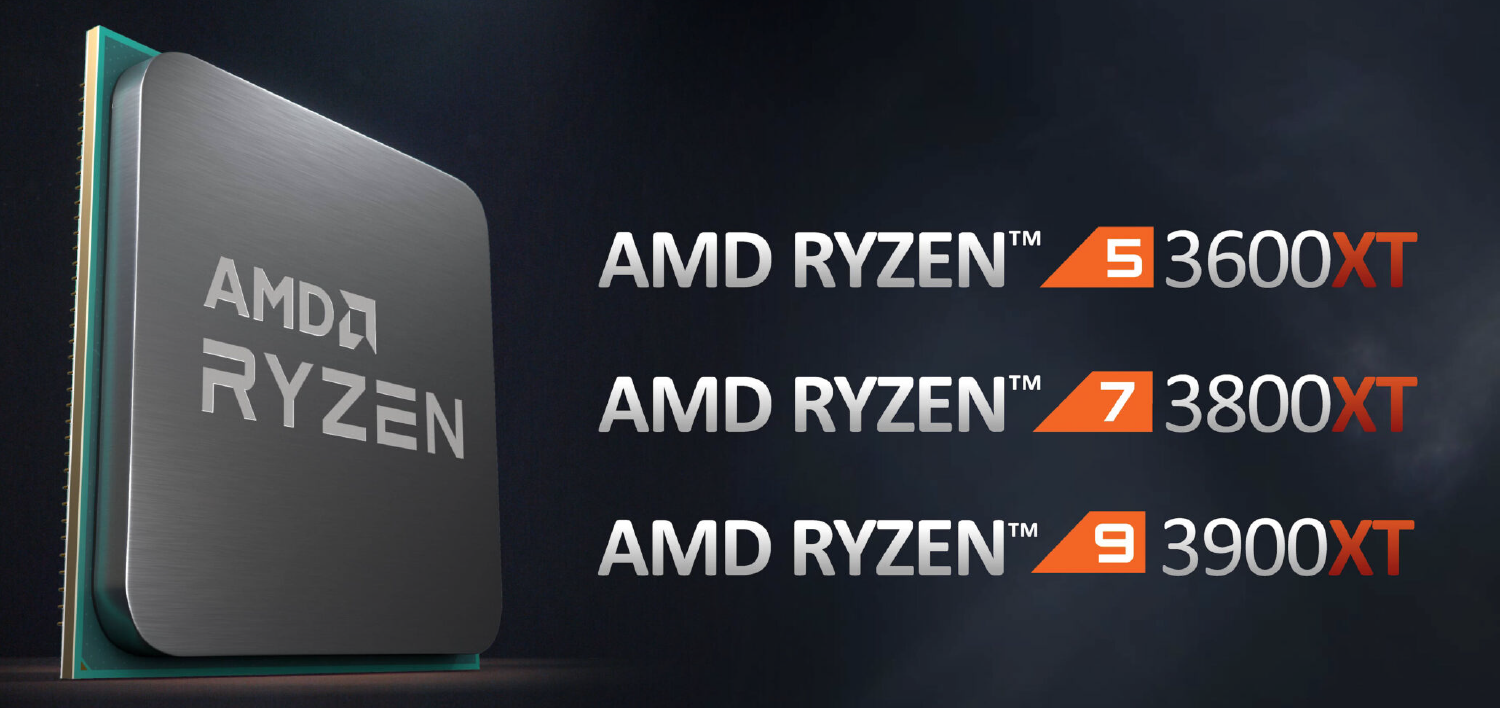 AMD Ryzen 3000XT CPUs Ryzen 9 3900XT Ryzen 7 3800XT Ryzen 5 3600XT